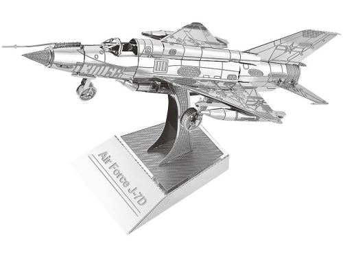 Playtastic : Maquette 3D en métal : Avion de chasse - 26 pièces