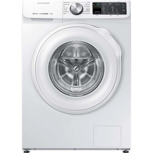 Samsung Ww70M645Ocm - Machine À Laver - WiFi - Largeur : 60 Cm - Profondeur : 55 Cm - Hauteur : 85 Cm - Chargement Frontal - 55.6 Litres - 7 Kg - 1400 Tours/Min - Blanc