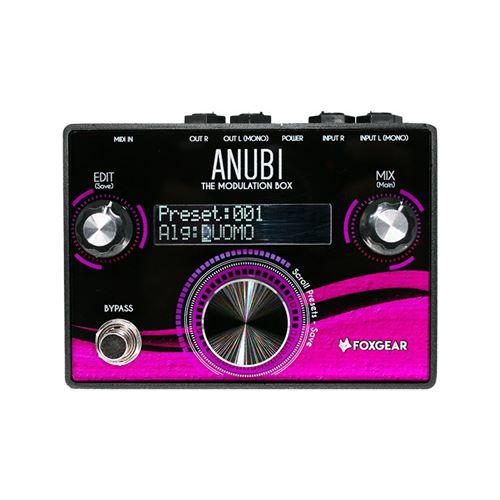 Foxgear Anubi Modulation Box - Pédale multi-modulation