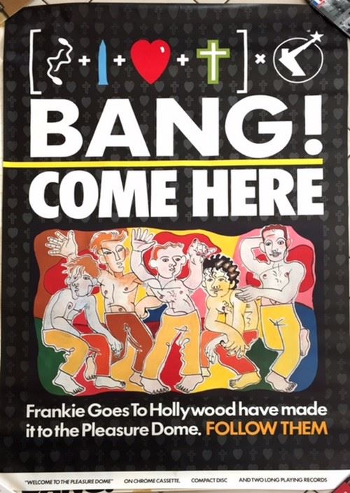 Frankie goes To Hollywood - 100x150 cm - AFFICHE / POSTER