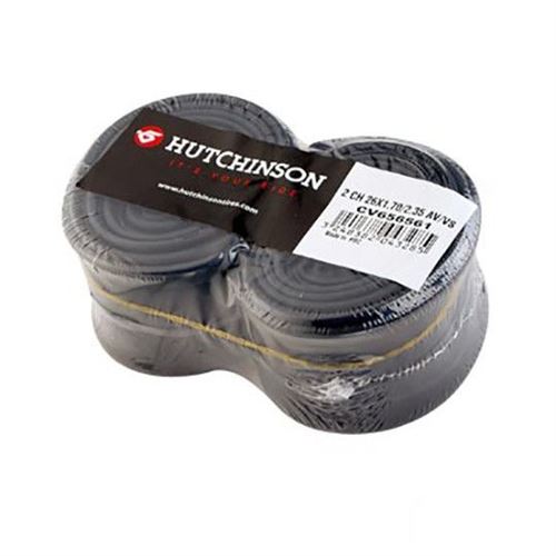 Chambre a air velo 26 x 1.70-2.35 hutchinson valve standard 40mm (vendu par lot de 2)