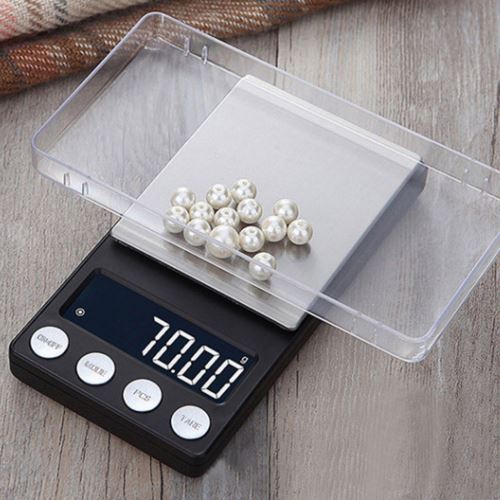 Générique 0.01Gram Bijoux De Précision Électronique Numérique Balance Des Poids Echelle De Poche 500G - Image 1