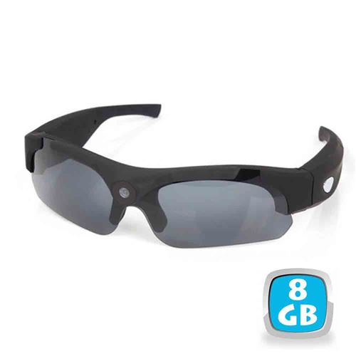 Lunettes Caméra Embarquée Sport Pro HD 720P Mini Appareil Photo 8MP 120° 8 Go YONIS