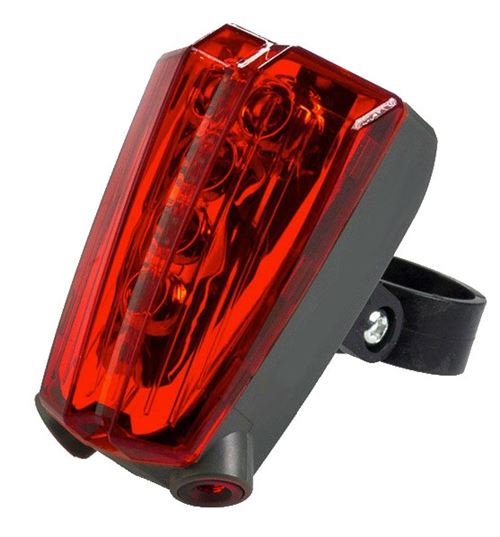 Bicycle Gear Achterlicht LED rouge Batterie