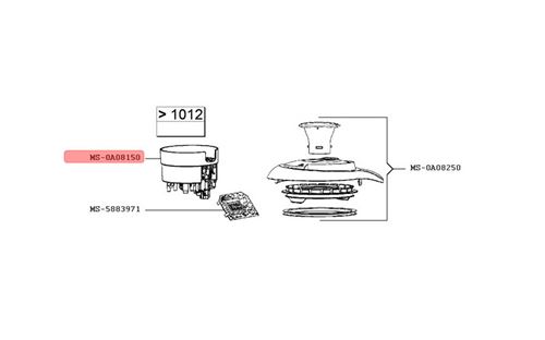 Resistance N° De Serie > A 1012 pour Pieces Preparation Culinaire Petit Electromenager Moulinex - Ms-0A08150