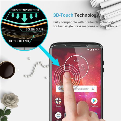 moto z3 tempered glass screen protector