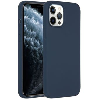 Coque pour iPhone 12 Pro Max en silicone Bleu foncé Accezz - 1
