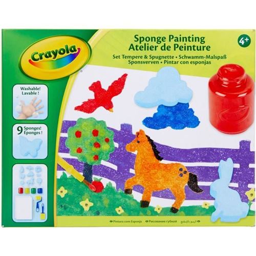 Kit créatif Crayola Atelier de Peinture