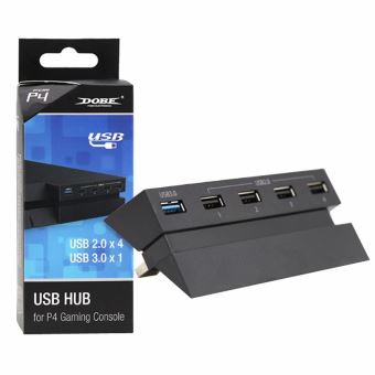 5-Port Hub USB pour PS4 haute vitesse Chargeur contrôleur Splitter  adaptateur d'extension - Connectique et chargeur console - Achat & prix