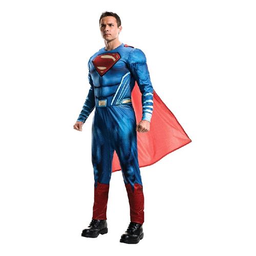 costume superman justice league L - Coloris : BleuI-820952STD