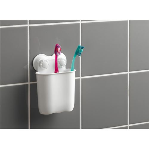 L3c Panier De Douche A Ventouses Fortes Plastique - Image 2