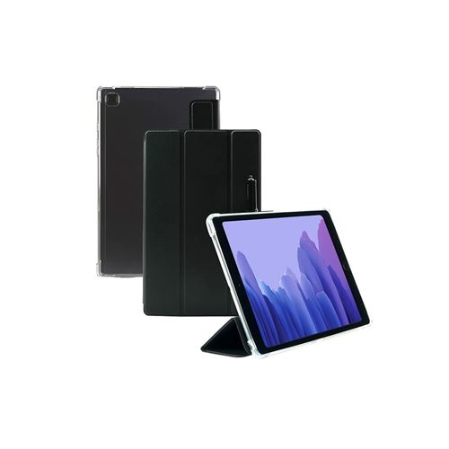 Mobilis EDGE - Étui à rabat pour tablette - noir, transparent - 10.4 - pour Samsung Galaxy Tab A7