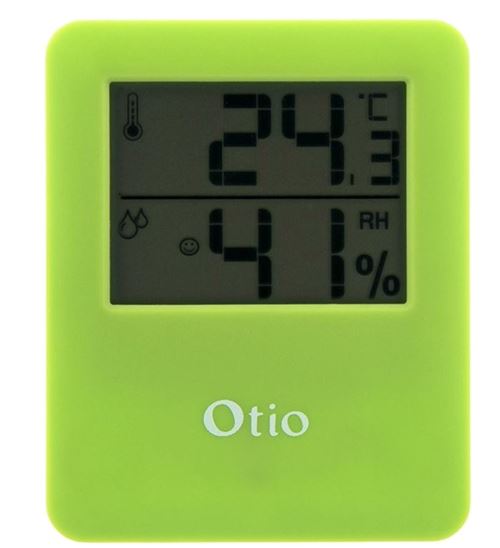 Otio thermomètre/hygromètre magnétique pour vert intérieur