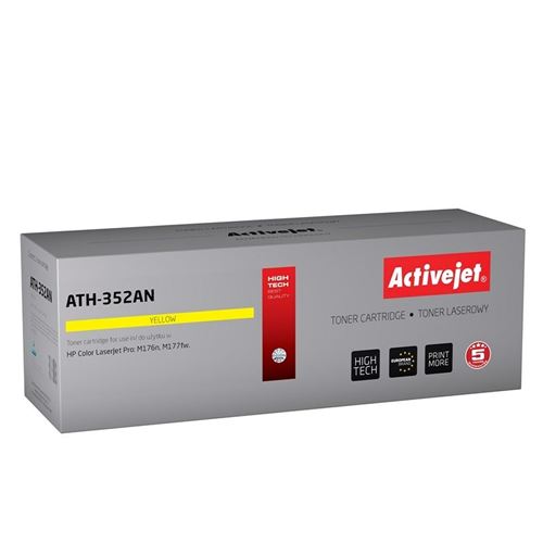 ActiveJet ATH-352AN Cartouche de toner Jaune 1 pièce(s) - Cartouches de toner (1100 pages, Jaune, 1 pièce(s))