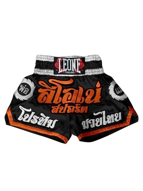 Short de boxe Thaï Leone-S-Noir-S--S-Noir--------------Noir-