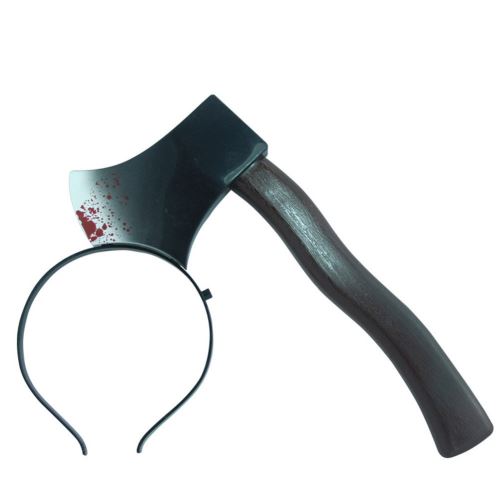 Halloween Horrible Bloody Butcher Cleaver Props Bandeau Pénétrant Bandeau L