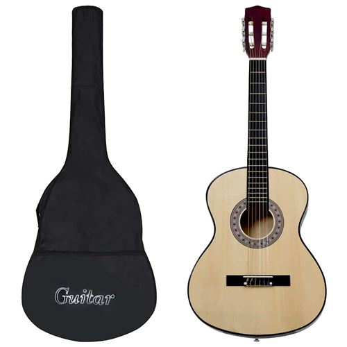 vidaXL Beginner's klassieke gitaar set 12 stuks 4/4 39