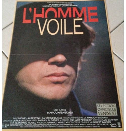 L'Homme Voilé AFFICHE CINEMA ORIGINALE