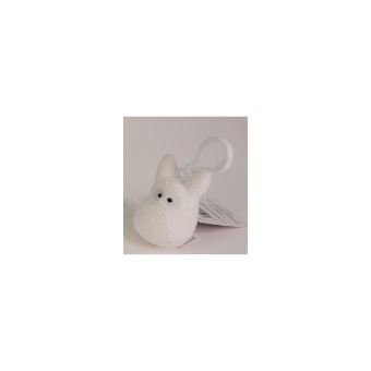 Mon voisin Totoro - Porte-clés peluche Totoro blanc 6 cm