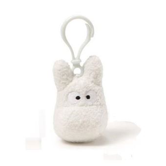 Mon voisin Totoro - Porte-clés peluche Totoro blanc 6 cm
