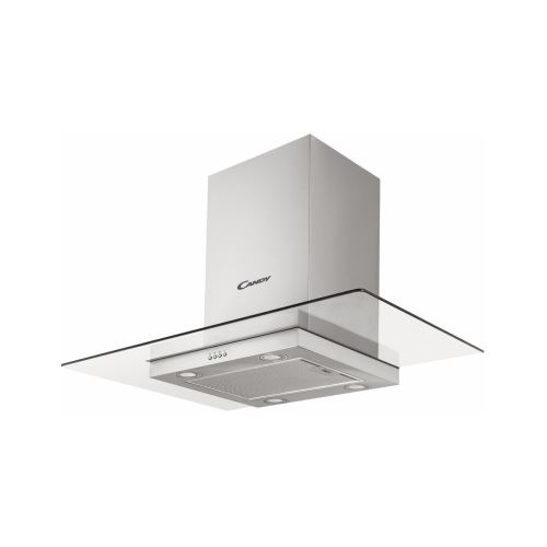 Candy Décor Cvmi900X - Hotte - Hotte Îlot - Largeur : 89.5 Cm - Profondeur : 60 Cm - Evacuation & Recyclage - avec Moteur Interne - Inox