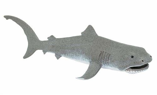 Safari créatures marines Requin à bec géant junior 17,25 cm gris/blanc