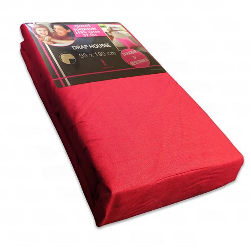 Drap housse 90 x 190 cm