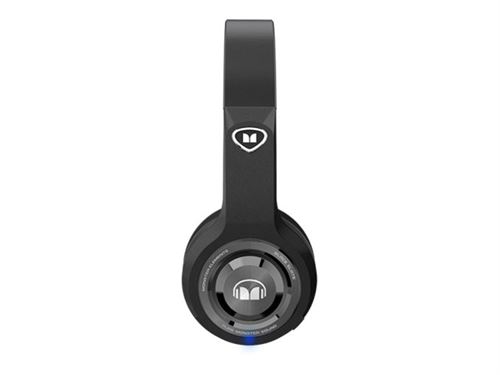 Monster Elements - Écouteurs avec micro - sur-oreille - Bluetooth - sans fil - noir ardoise