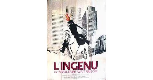 L'ingénu ou si Voltaire avait Raison AFFICHE CINEMA ORIGINALE
