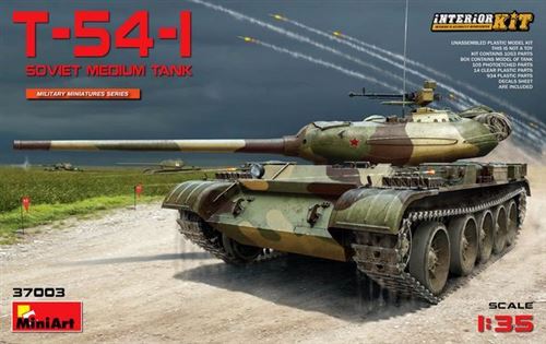 T-54-1 Soviet Medium Tank Interior Kit - 1:35e - Miniart