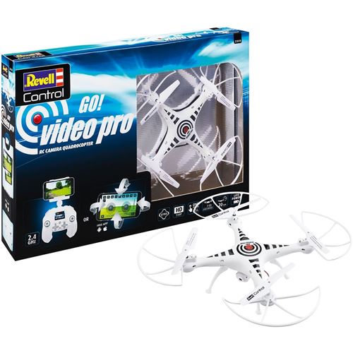 Revell GO! Video Pro Drone quadricoptère prêt à voler (RtF) débutant