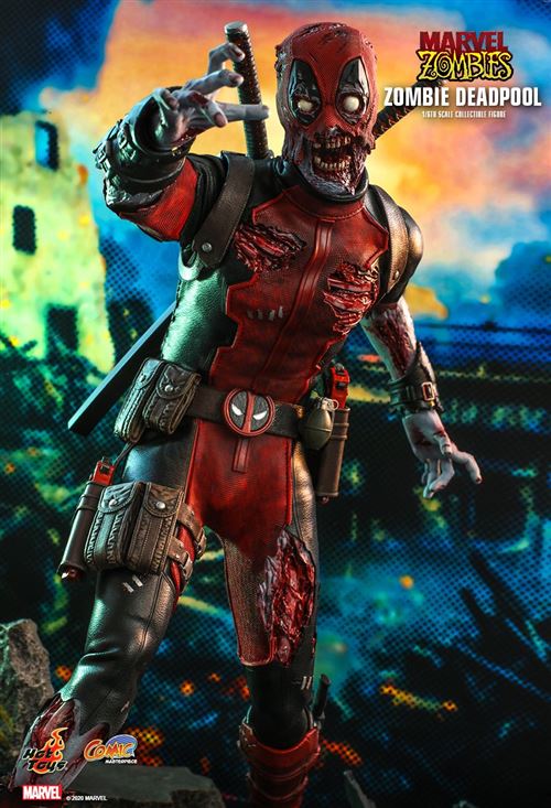 Figurine POP Marvel Zombies - Zombie Deadpool Exclusive 2 - Taille 25cm -  Noir - Cdiscount Jeux - Jouets