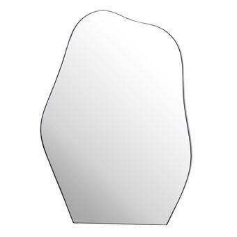 Miroir formes aléatoires 71x51 cm - Amadeus - Noir - Verre - 1