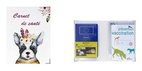 Meilleurs prix pour Porte documents spécial animaux chien bohème Fabriqué en France