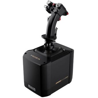 Moza Racing Flight Sim Bundle – AB9 FFB Base + Joystick MH16 + support bureau – PC - 1