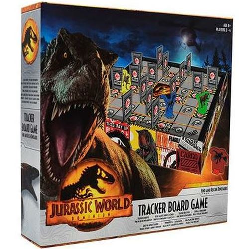 Jeu De Société Shuffle Mc Jurassic World Tracker + 6 Ans