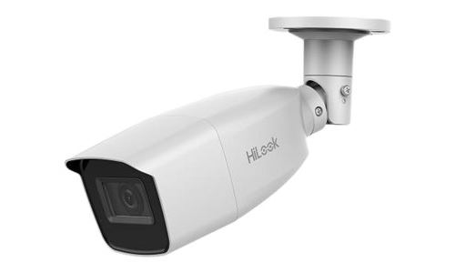 Hikvision HiLook THC-B340-VF - Caméra de surveillance - extérieur - résistant aux intempéries - couleur (Jour et nuit) - 4 MP - 1080p - fixation de 14 f - à focale variable - composite, AHD, CVI, TVI - DC 12 V