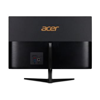 Acer Aspire C 24 C24-1700 - Tout-en-un - Core i5 1235U / 1.3 GHz - RAM 8 Go - SSD 512 Go - UHD Graphics - GigE - LAN sans fil: Bluetooth 5.0, 802.11a/b/g/n/ac/ax - Win 11 Home - moniteur : LED 23.8" 1920 x 1080 (Full HD) @ 75 Hz - noir