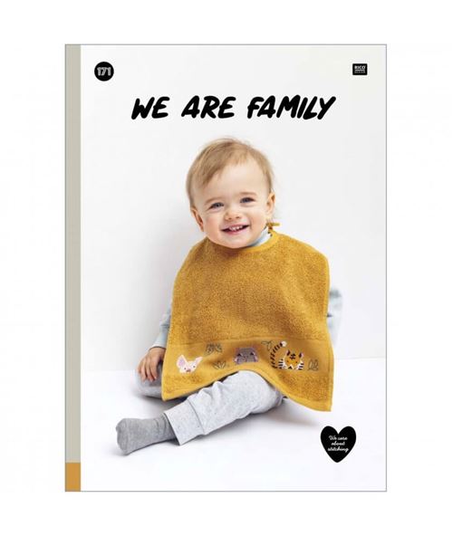 Livre de broderie N°171 We Are Family - Rico Design(...) - Vert