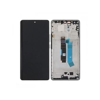 Écran LCD Avec Châssis Gris Pour Xiaomi Redmi Note 10 5G - Original, D'occasion, Testé