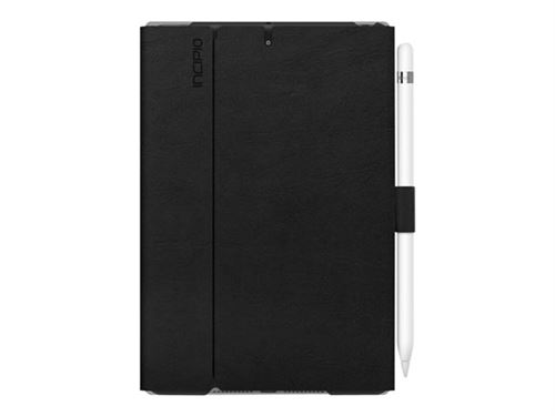 Incipio Faraday - Étui à rabat pour tablette - polycarbonate, Plextonium, cuir vegan - noir - pour Apple iPad mini 5 (5ème génération)