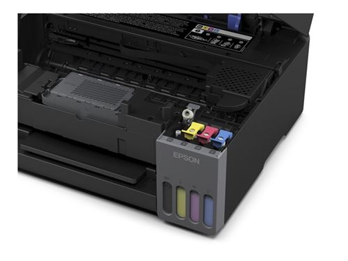 Epson Ecotank et-4905 - Imprimante Multifonctions - Couleur - Jet D'Encre - Its - A4 (210 X 297 Mm) (Original) - A4/Letter (Support) - Jusqu'à 11 Ppm (Impression) - 100 Feuilles - 33.6 Kbits/S - Wi-Fi(N), Usb, Lan - Noir