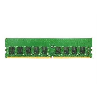 Synology - DDR4 - module - 8 Go - DIMM 288 broches - 2666 MHz / PC4-21300 - 1.2 V - mémoire sans tampon - ECC - pour RackStation RS1619xs+, RS3617RPxs, RS3617xs+, RS3618XS, RS4017XS+ - 1