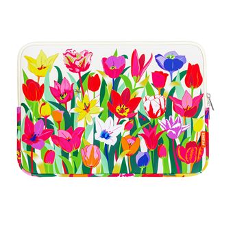 Housse ordinateur 14" - Neoffice Tulipes  - Pylones - 1