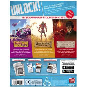 Jeu d’ambiance Asmodee Unlock! Legendary Adventures