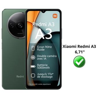 SineOrdo Coque Antichoc Pour Xiaomi Redmi A3 4G Étui