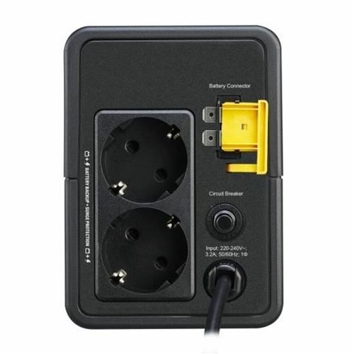 APC Easy UPS BVX Series BVX700LI-GR - UPS - 230 Volt wisselstroom V - 360 Watt - 700 VA - uitgangen: 2