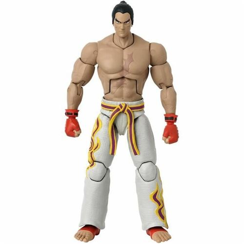 Figurine Bandai Tekken Kazuya Mishima Game Dimensions 17 cm