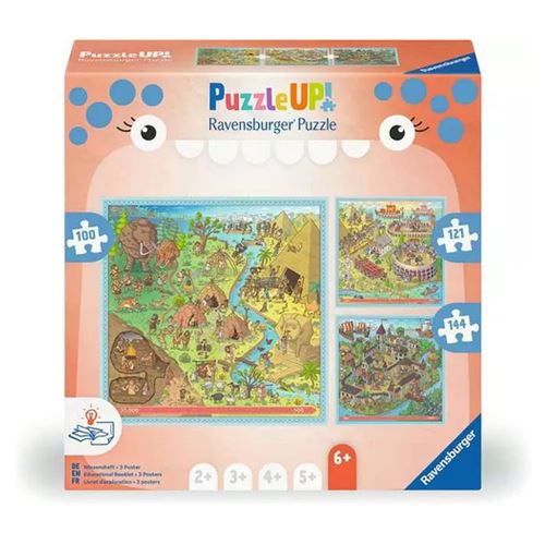 Non Communiqué 3 Puzzles Up! 6 Ans : Histoire