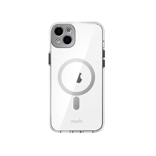 Moshi-iGlaze Compatible avec le MagSafe pour iPhone 14 Plus Noir-NOIR